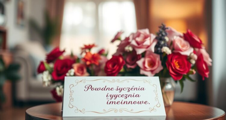 Życzenia imieninowe dla koleżanki poważne