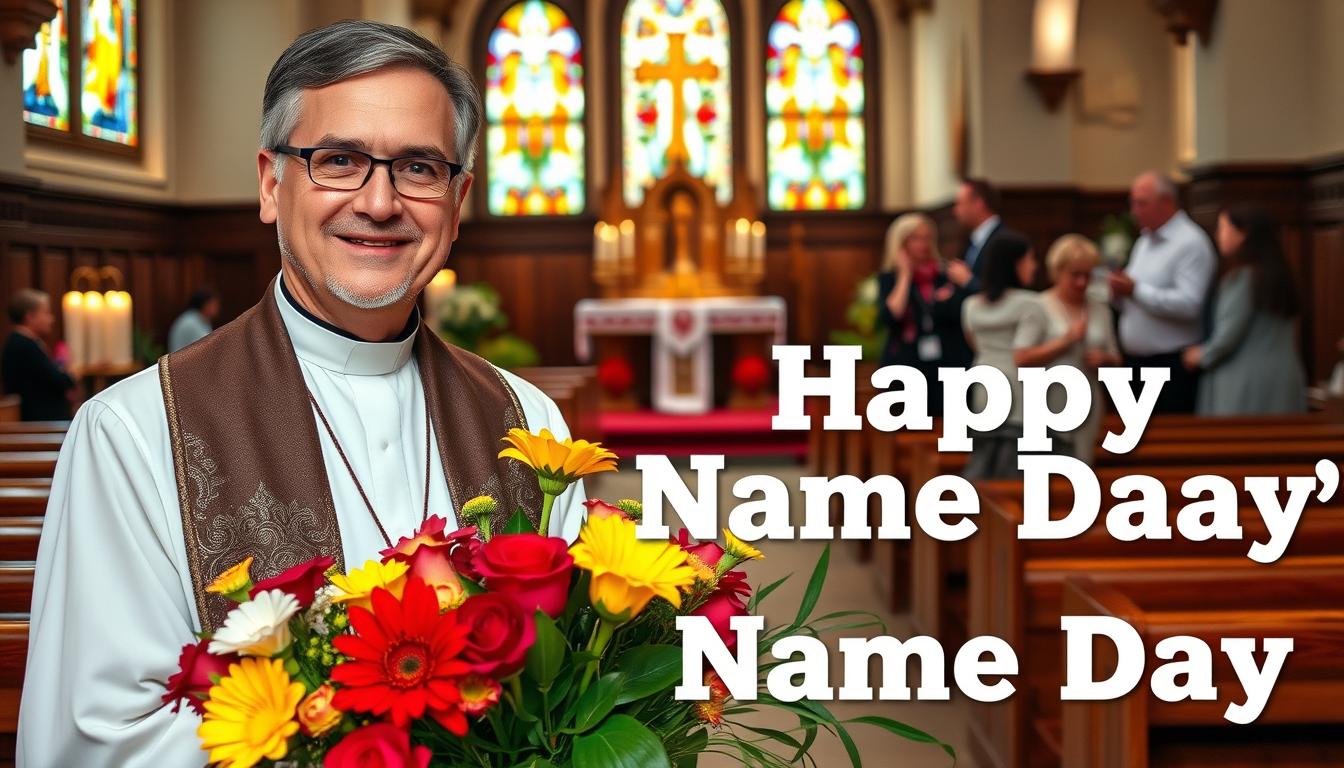 Życzenia imieninowe dla księdza proboszcza